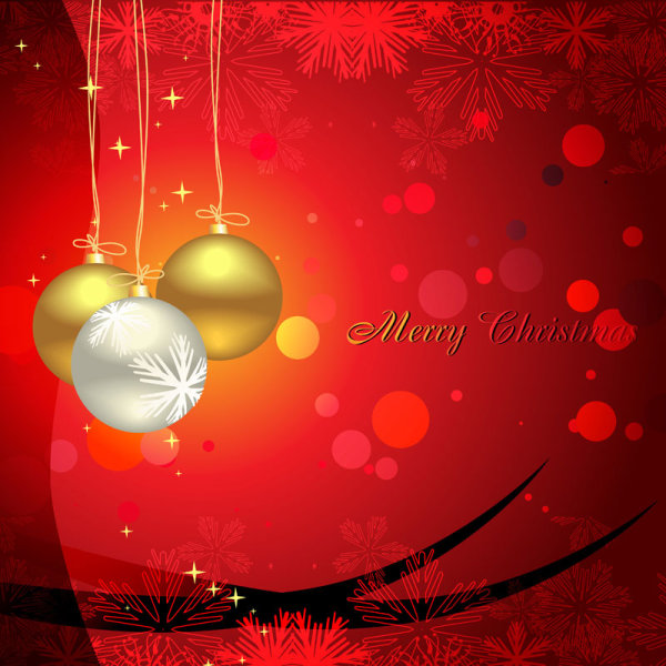 Glowing Christmas ornaments vector backgrounds 03 ornaments ornament glowing christmas   