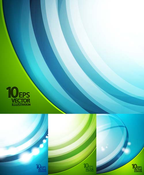 Modern abstract vector background set modern background abstract   