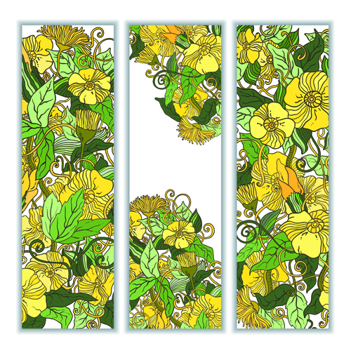 Beautiful sketch floral vector banners 02 sketch floral beautiful banners banner   
