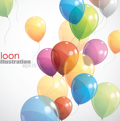 Multicolored balloon background design vector 02 multicolored balloon   