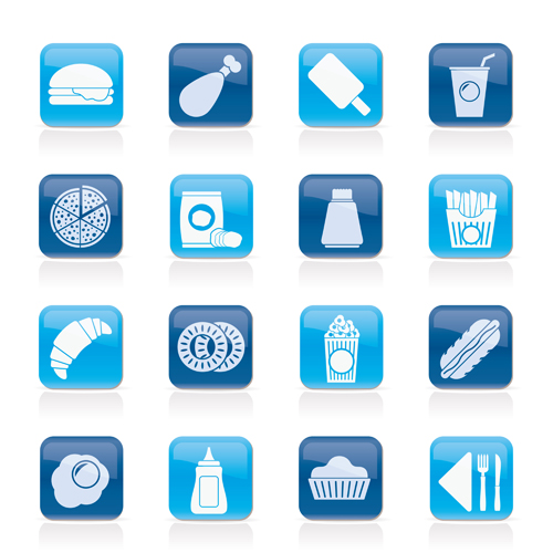 Elements of Food icons set 04 icons icon food elements element   