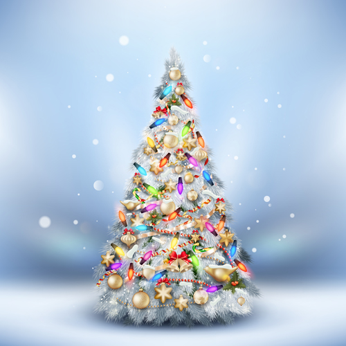 Beautiful Christmas tree 2015 background vector 02 christmas tree christmas beautiful background 2015   