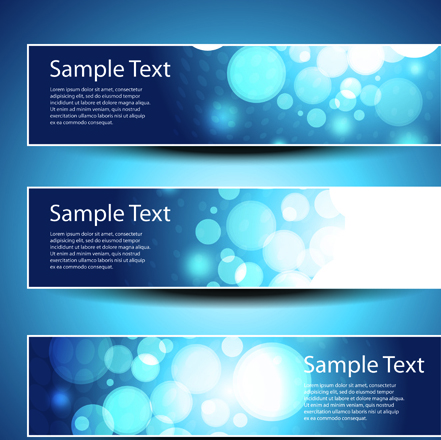 banner design elements abstract vector 01 elements element banner abstract   
