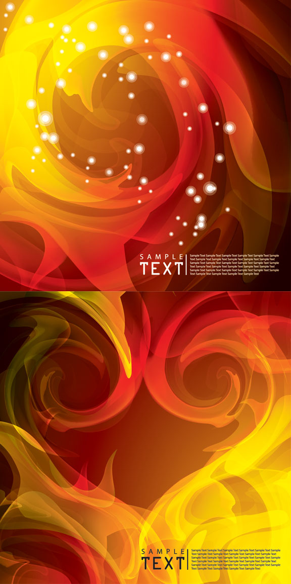 Flame background vector material flash flame dynamic background   