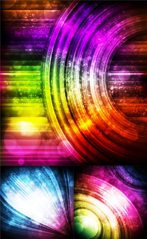 Dynamic light colorful background vectors dynamic colorful   