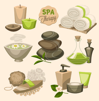 Spa therapy and beauty vector 05 therapy spa beauty   