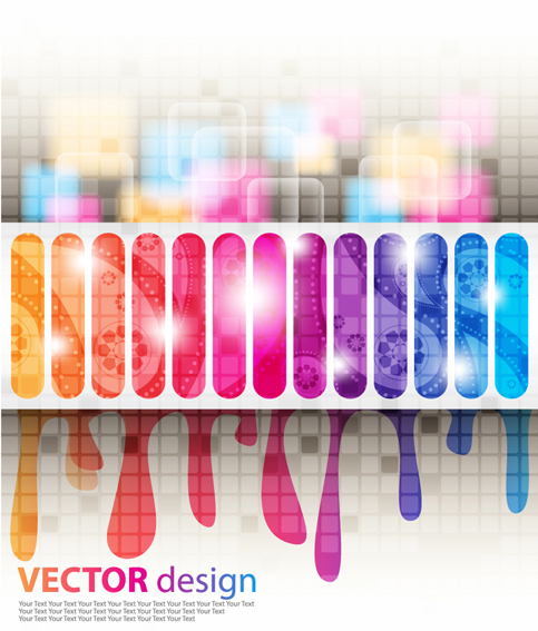 Halation colorful vector background Vector Background halation colorful color background   