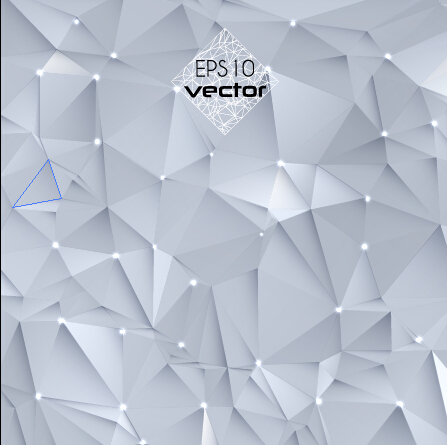 White polygonal design background vector white polygonal background vector background   