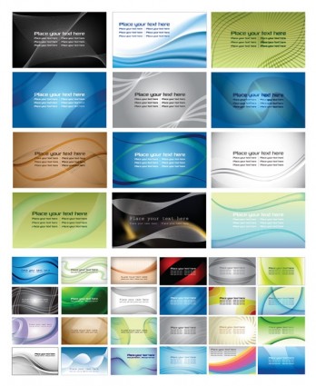 Variety wave art background vector variety lines dynamic background   