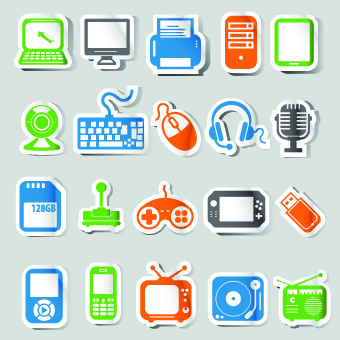 Icons stickers vector 01 stickers sticker icons icon   