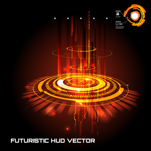 Futuristic tech with abstract background vector 04 tech futuristic background abstract   