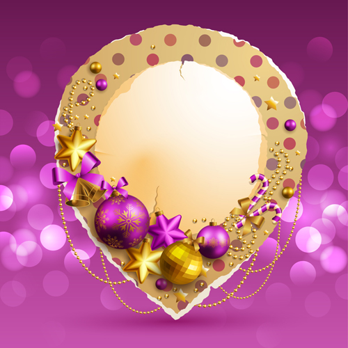 Christmas baubles text box vector graphics 02 text graphics christmas box baubles   