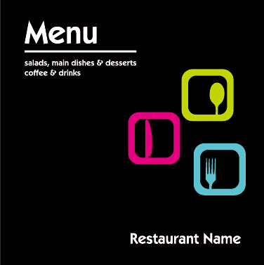 Modern restaurant menu vector cover set 10 restaurant modern menu cover   