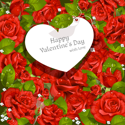 Valentine Day love backgrounds vector 04 Valentine day Valentine love   