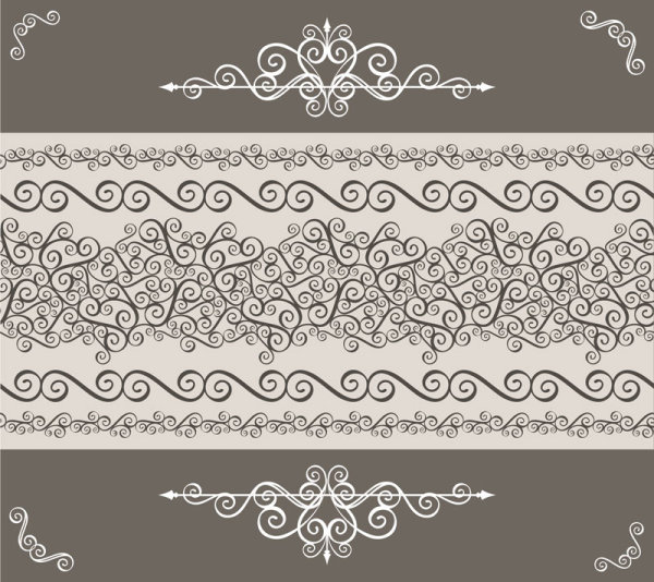 vintage lace frames backgrounds art vector 05 vintage lace frames frame   