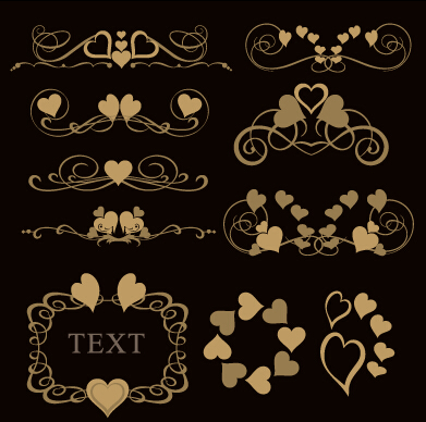 Luxury ornaments borders with frame vector 06 ornaments luxury borders   