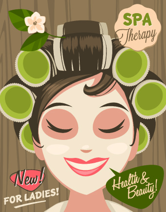 Spa therapy and beauty vector 01 therapy spa beauty   