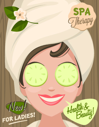 Spa therapy and beauty vector 04 therapy spa beauty   