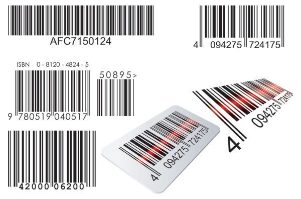 Barcode design Elements vector set 07 elements element design barcode   