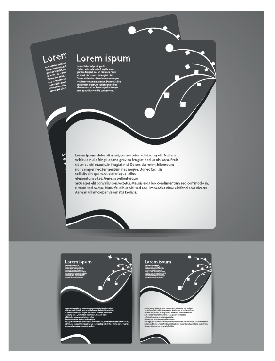 Abstract Business flyer cover template vector 01 template flyer cover business abstract   