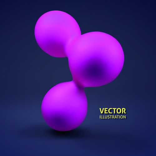 Creative 3d sphere vector illustration material 04 sphere material illustration creative   