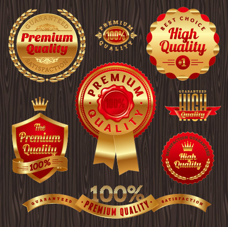 luxury Business labels and Badge vector 01 luxury labels label business   