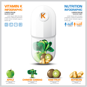 Creative vitamin with infographic vector 06 vitamin infographic creative   