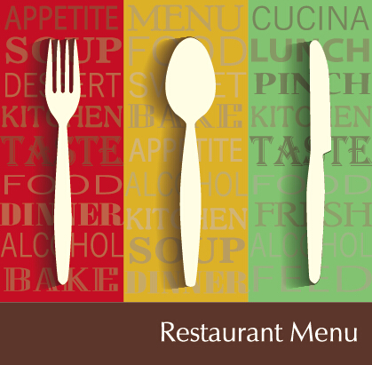 Modern restaurant menu vector cover set 03 restaurant modern menu cover   