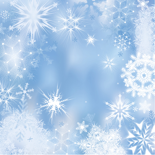 Snowy vector backgrounds art 1 snowflake snow   