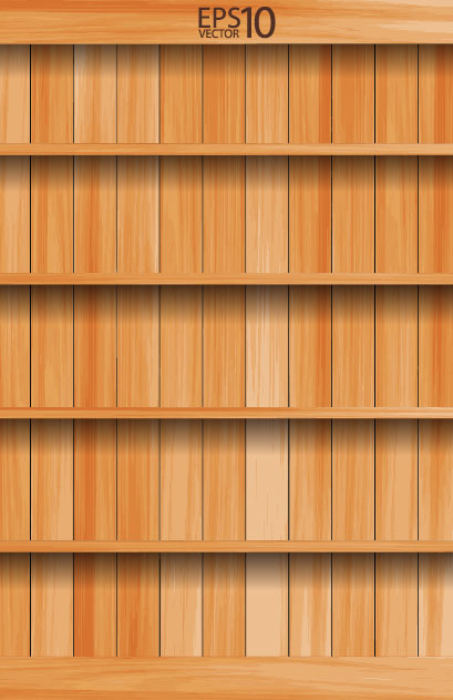 wooden Bookshelf background vector 03 wooden wood bookshelf   