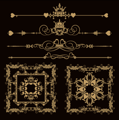 Luxury ornaments borders with frame vector 02 ornaments luxury frame borders   