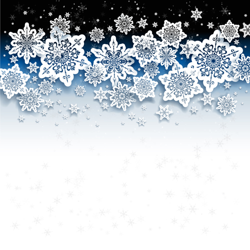 Paper snowflakes vector backgrounds 02 snowflakes snowflake paper backgrounds background   