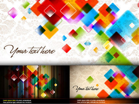Colorful color background vector material special Hyun high light effect color be riotous with colour background   
