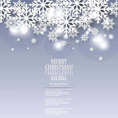 Christmas elegant snowflake background vector 04 snowflake christmas background   