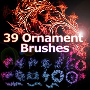 Free Ornament Photoshop Brushes photoshop ornament free brushes   
