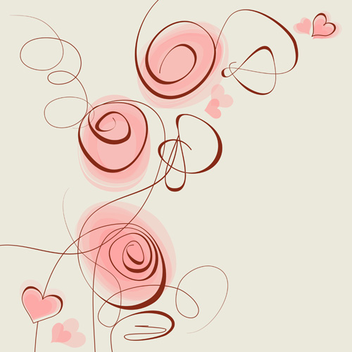 Valentine Day love backgrounds vector 01 Valentine day Valentine love   