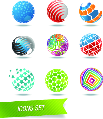 Color Abstract icons vector 02 icons icon abstract   