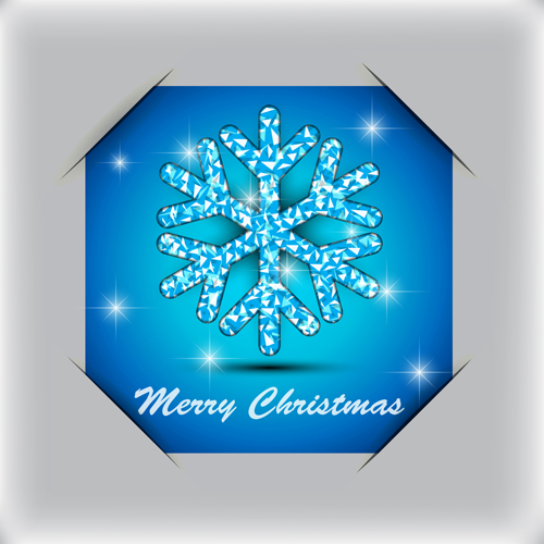 Snowy vector backgrounds art 3 snowflake snow   