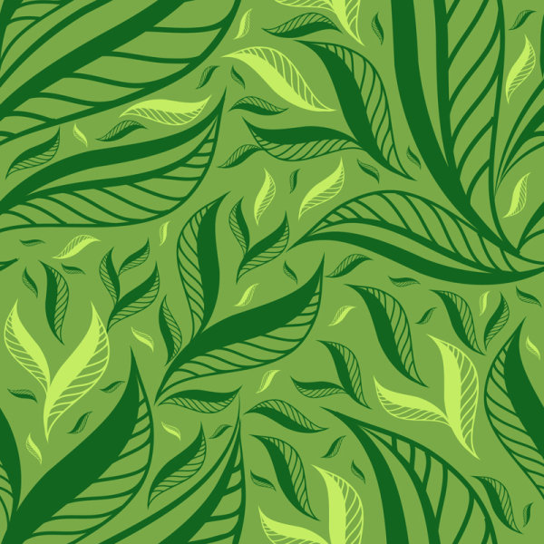 Green Leaf background vector 01 vector leaf background Green Leaf   