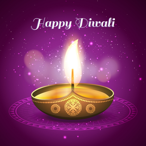 Happy diwali India styles vector background vector 04 india happy Diwali background   