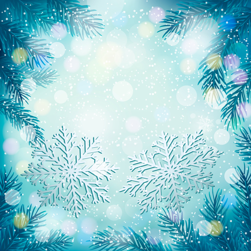 Snowy vector backgrounds art 4 snowflake snow   