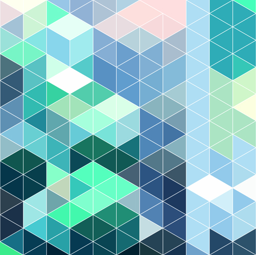 Bright triangles pattern vector background 04 triangles pattern background   