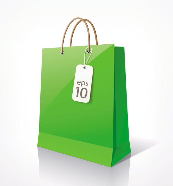 Color Paper Shopping bags design vector 02 shopping paper color bags   