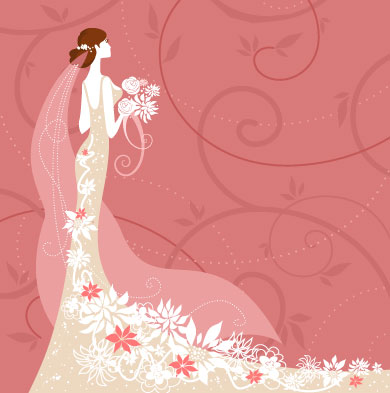 Wedding card background 02 vector wedding card vector card background   