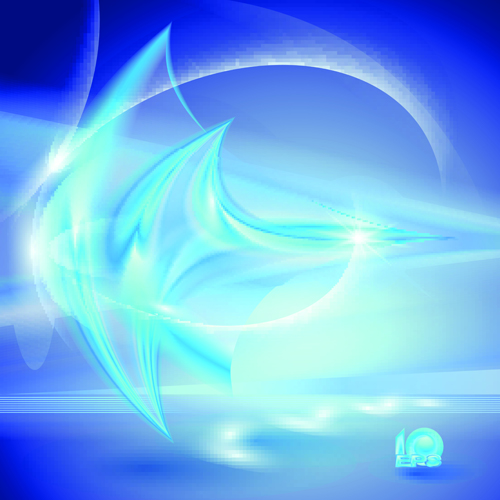 Elements of blue glass abstract background vector 03 glass elements element blue abstract   