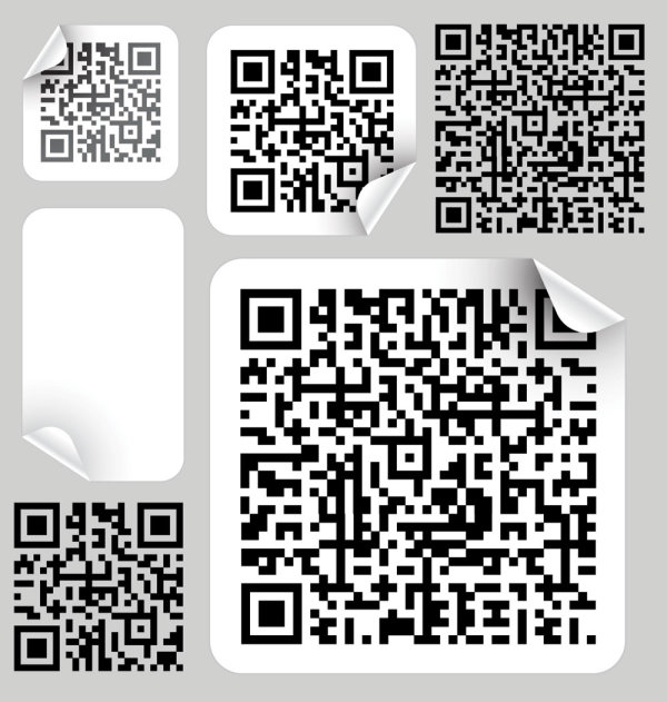 Barcode design Elements vector set 04 elements element design barcode   