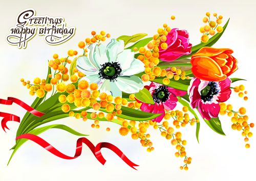 Happy birthday flowers greeting cards 03 happy birthday happy greeting flowers flower cards card   