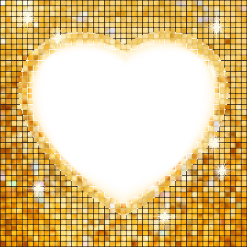 Set of Heart frame vector material 03 material heart frame   