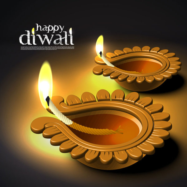 Beautiful happy diwali backgrounds vector 01 happy Diwali beautiful background   