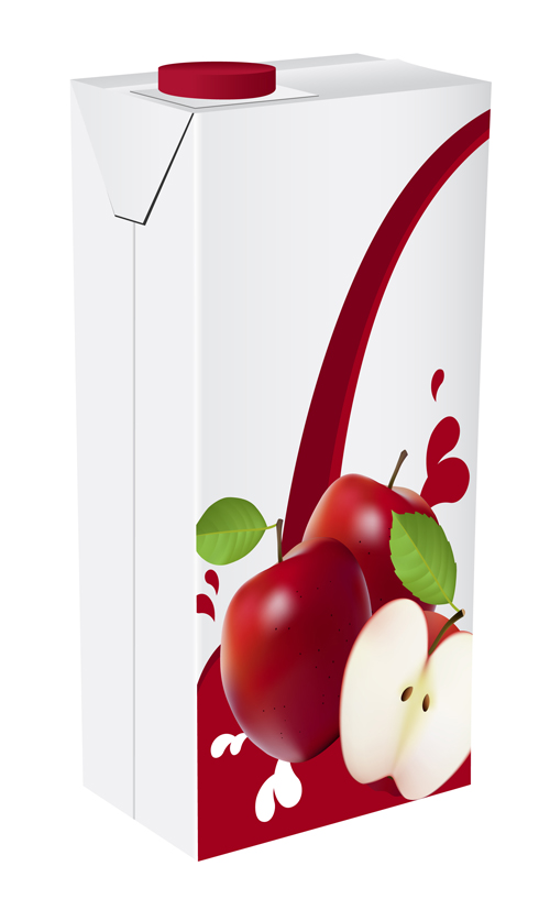 Apple juice drinks package design vector 02 package juice drinks drink design apple juice apple   